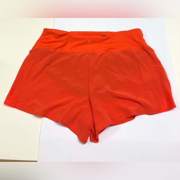 Xersion Everair lined running shorts NWOT size XL bright orange - Picture 3 of 15